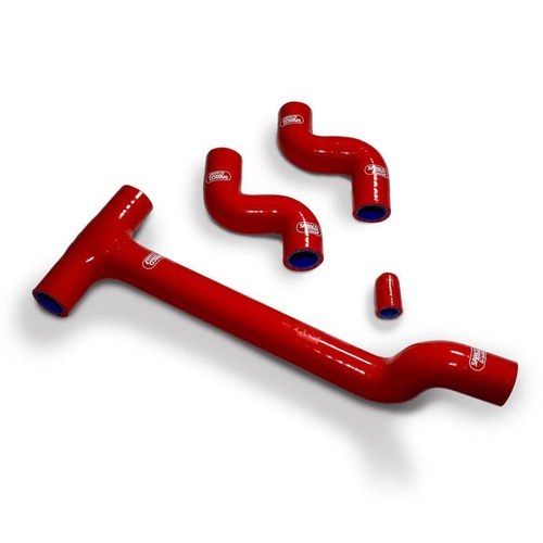 Samco Hose Kit Beta 350-480RR 2020 Thermostat Bypass, 4 Piece Kit, Red, BET-17