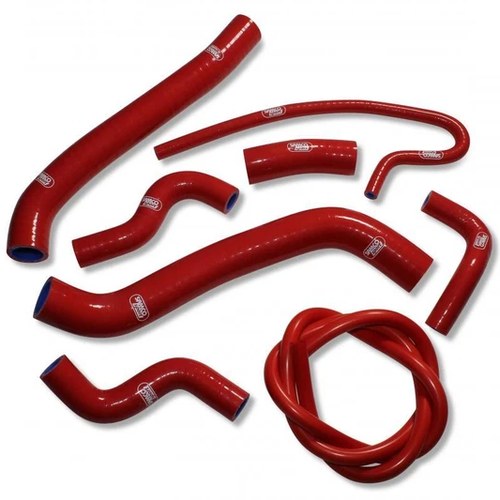 Samco Hose Kit Honda CRF450L 19-20, 7 Piece Kit, Red, HON-120 RD
