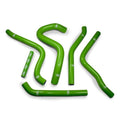 Samco Hose Kit Kawasaki KX250 1992-1993, 6 Piece Kit, Green, KAW-75 GN