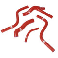 Samco Hose Kit Honda CR250R 1985-1987, 5 Piece Kit, Red, HON-58 RD
