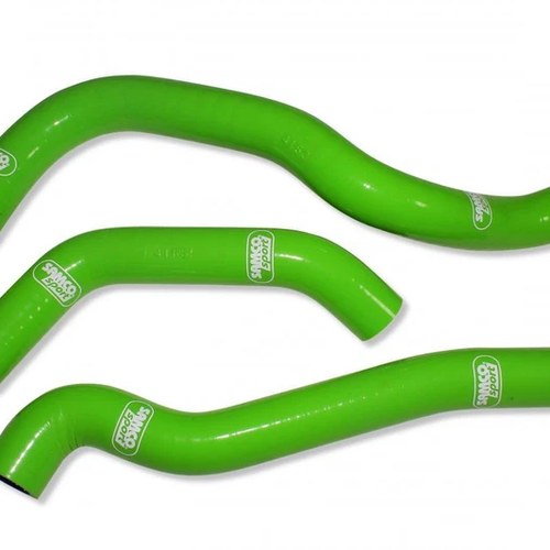 Samco Hose Kit Kawasaki KLR650A 87-07 Coolant Hoses Only, 3 Piece Kit, Green