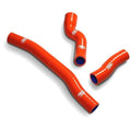 Samco Hose Kit KTM 250/300 2T 20-23 Thermostat Bypass, 3 Piece Kit, Orange