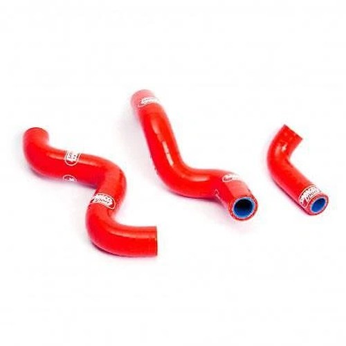 Samco Hose Kit KTM 50 SX Up to 2008, 3 Piece Kit, Red, KTM-10 RD