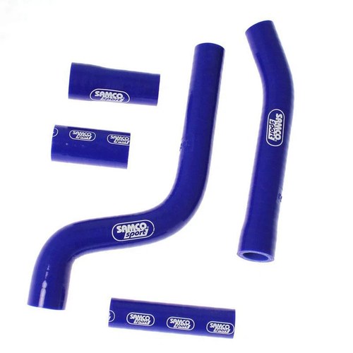 Samco Hose Kit Yamaha YZ450F 2010-2013 OEM Design, 5 Piece Kit, Blue, YAM-57 BU