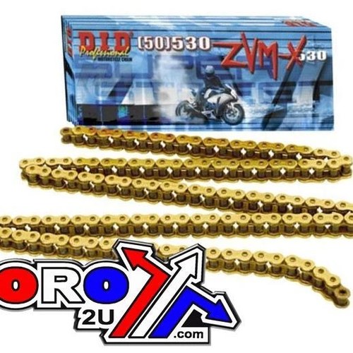Did 530ZVM-X Gold Chain 114L, DID530ZVMXGG114, 530ZVM-X, 3012654
