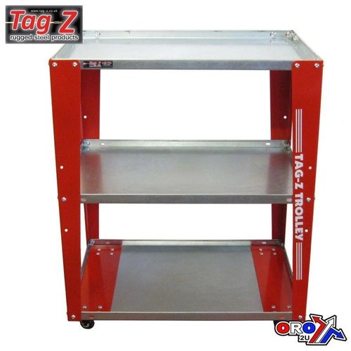 Heavy Duty Workshop Trolley, Red