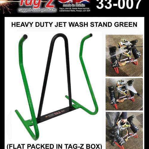 TAG-Z H/D Jet Wash Stand Green, Boot Helmet Goggle Wash Stand