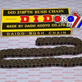 Cam Chain 219FTH 120 Links Did, Yam XJ650/750/900 80-85, Suz GS1000 78-82