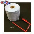 L/IGHT Duty Fixed Roll Holder + 1 Roll (RED)
