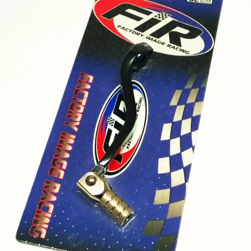 Gear Lever Alum KX60 85-03, KX80/85 86-24. KX100 95-21, KX112 22-24, BLACK/TITAN
