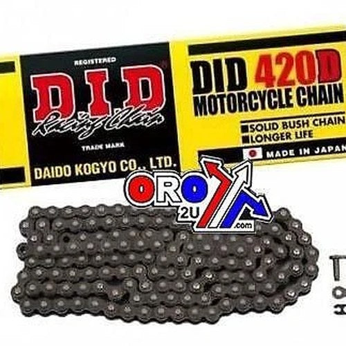 Did 420D Chain 134L Black (RJ) 3010274, DID420D134