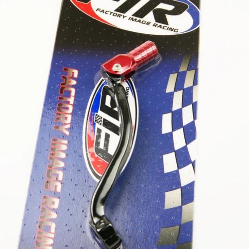 Gear Lever Honda CRF250R 10-17, Aluminium Forged, Fir Brand, Black & Red