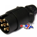 7 Pin Plug Plastic Terminal, Trailer 7 Pin Plug / Each