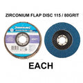 Zirconium Flap Disc 115 / 80G, Each