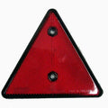 Red Reflective Triangle Each, Screw ON Trailer