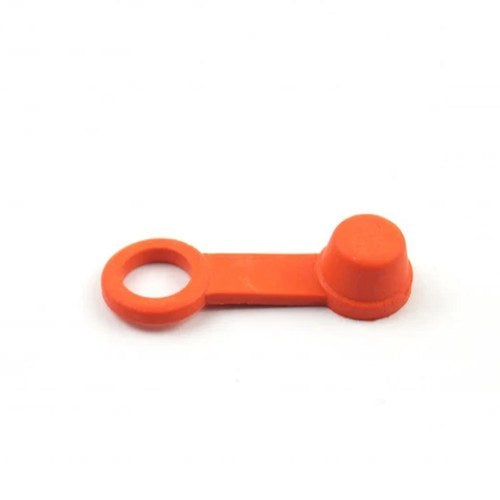 10 Rubber Caps Orange, Bleed Nipple Cover Cap