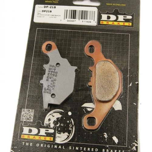 Brake Pads Sintered DP Brakes, DP218 Hard 41-218.H.DP Gold, FA230