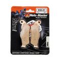 Brake Pads Sintered Nitro, MOTO-MASTER 093021, 39-181, FA181