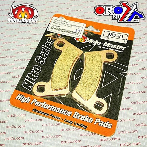 Brake Pads Sintered Nitro, MOTO-MASTER 098521, 39-456, FA456