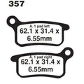Brake Pads Std Ebc FA357TT