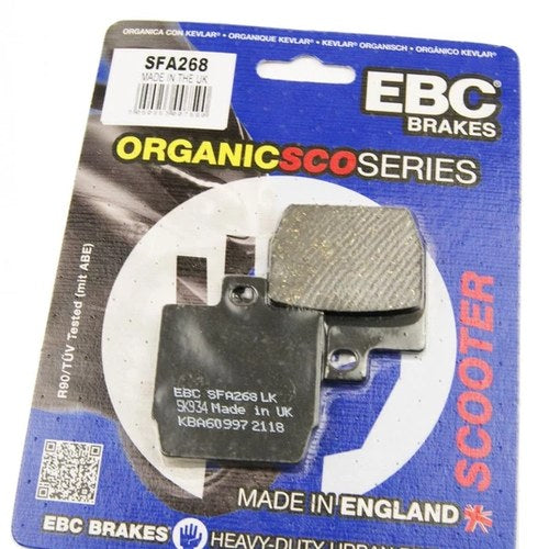 Brake Pads Std Scooter Organic, SFA268 Ebc Scooter