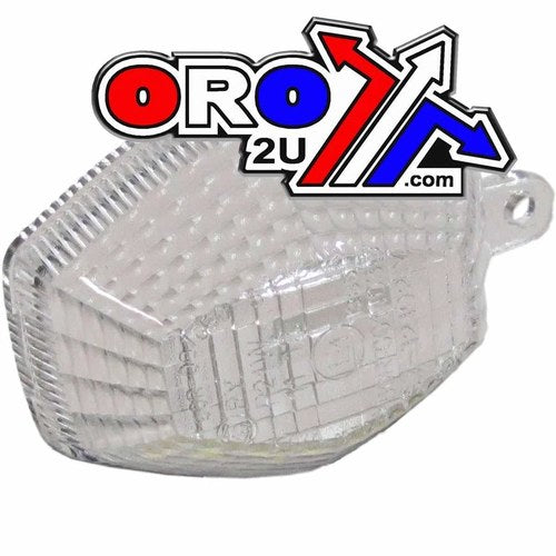 Clear Indicator Lens Suzuki Gsf, Gsxr, V-STROM, SV. Front Left And Rear Right