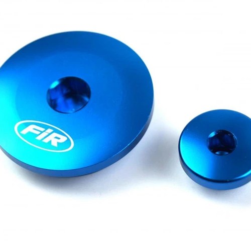 Engine Plug Kit Blue Alloy Yamaha YZ250F 14-16, YZ450F 10-16, WR250F 15-16