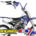 Yamaha YZ-F250 2014-2018, YZ-F450 2014-2017, Dream 3 Decal Kit, Blackbird