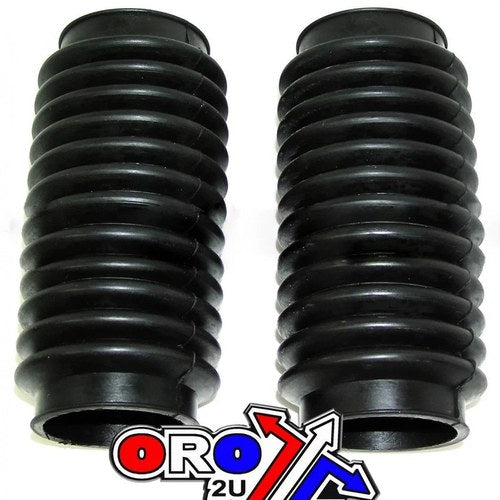 155mm x 50mm Black Fork Gaitor Set, Truimph T90/100/120 64-68, KS16-3006