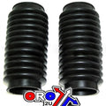 155mm x 50mm Black Fork Gaitor Set, Truimph T90/100/120 64-68, KS16-3006