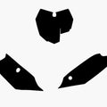 Black Backgrounds KTM SX 125-150 13-15, 250 13-16, SX-F 250-450-13-15