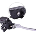 Front Brake Master Cylinder Black, Adjustable Lever. 7/8 Handlebar