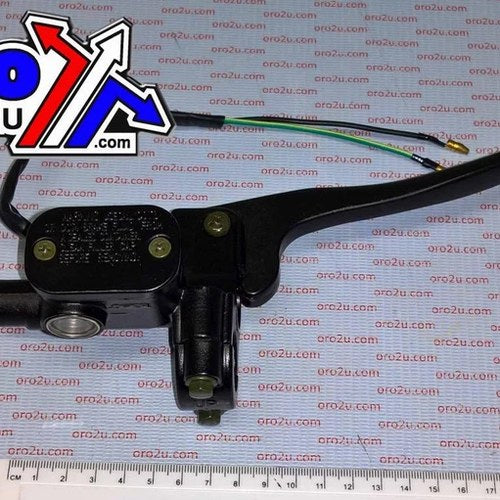 Front Master Cylinder Black, With Brake Light Switch, 121409851