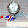 Universal Halogen Spot Light 12v50w, Single Bolt Mount (CHROME)