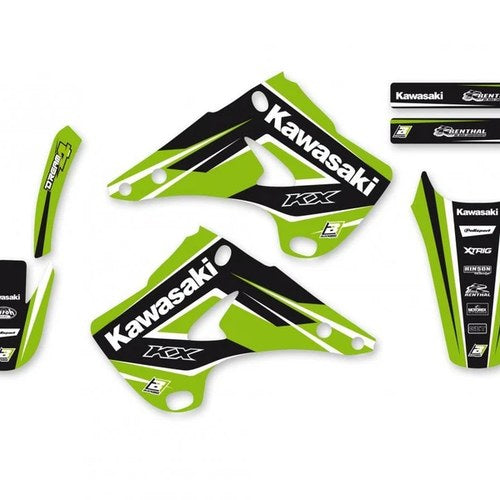 Kawasaki KX125/250 2003-2008 Dream 4 Full Decal Kit, Blackbird