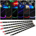 6PCS 12V Waterproof Underbody Decorative LED Light Strip (RED)