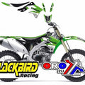 Kawasaki KX-F450 2012-2015 Dream 3 Full Decal Kit, Blackbird