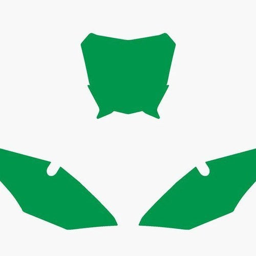 Green Backgrounds Honda CRF250R 2018-2021, CRF450R 2017-2022
