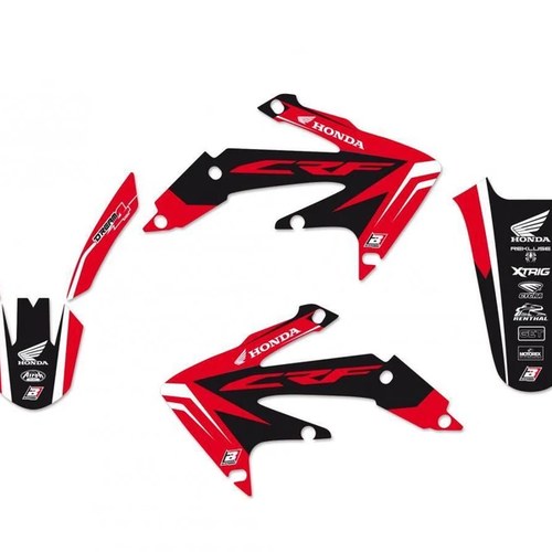 Honda CRF450X 2004-2016 Dream 4 Full Decal Kit, Blackbird