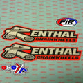 Renthal SET/2 230MM Long, Thick Laminated HD Adhesive