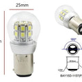 LED STOP-TAIL Bulb 6V/12V 21W/5W Each BAY15D-1157