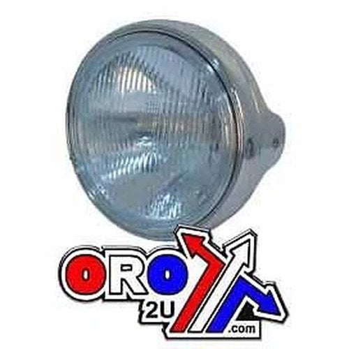 7.5" Headlight, Dual Side Mount With H4 Bulb