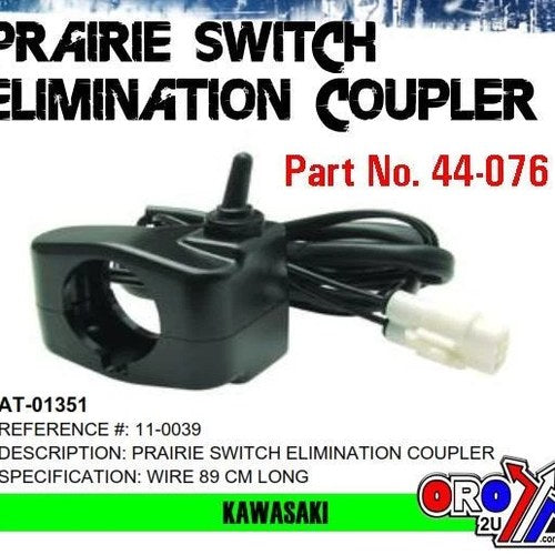 4WD Switch Kit Kawasaki Prairie 2000+