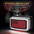 Rear LED Tail Light American Flag