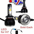 LED Bulb H7 12v 24W 2200 Lumens