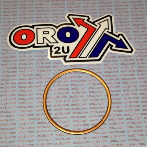 Exhaust Gasket, copper used on early Kawasaki KX250