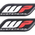 WP Fork Decal 3D White Power Suspension
