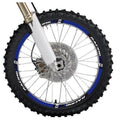 Blue Racing Rim Sticker can be applied on 17'', 18'', 19'' and 21'' rims