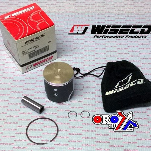 Wiseco 52.5mm Piston Kit C, Kawasaki KX100 14-21, 1-RING, Racers Elite ArmorFit