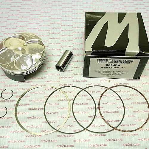 Wossner 77mm HC Piston Kit Yamaha YZ250F 14-15, WR250F 15-17, YZ250FX 15-16